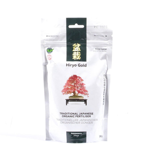 Hiryo Gold Pflege – Organisch-Mineralischer Bonsai-Dünger 350 g