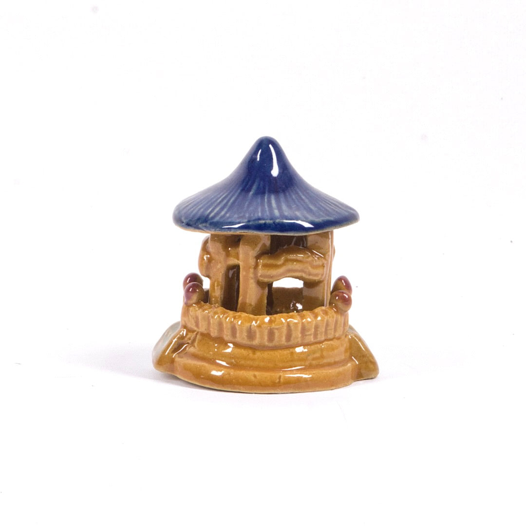 Tonfigur Tempel 7 cm