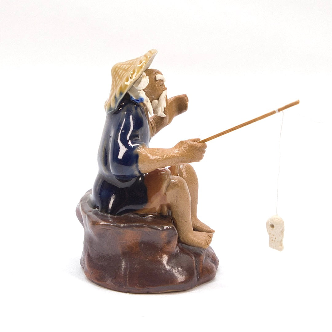 Tonfigur Angler 7 cm