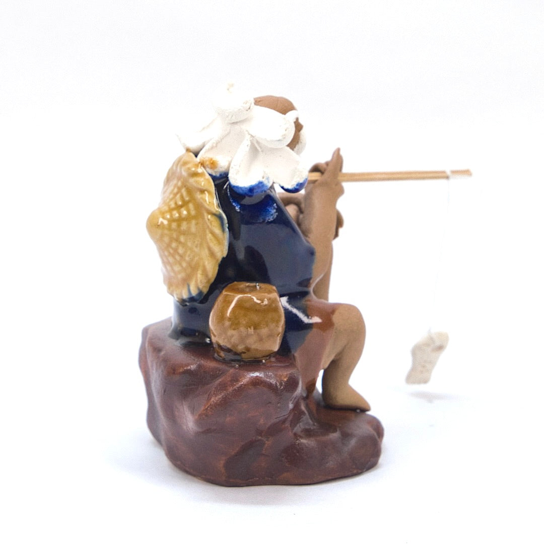 Tonfigur Angler 7 cm