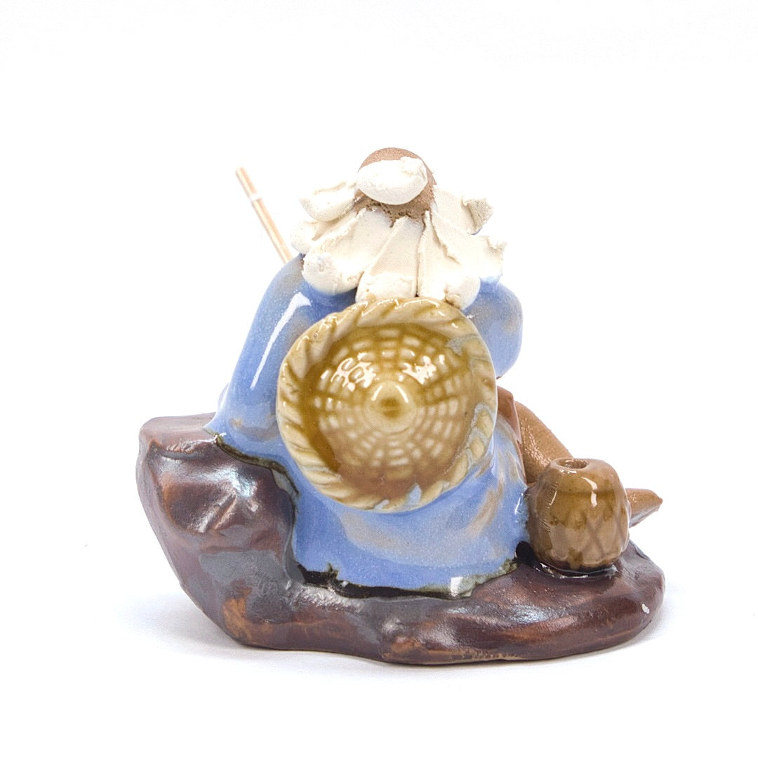 Tonfigur Angler 7 cm