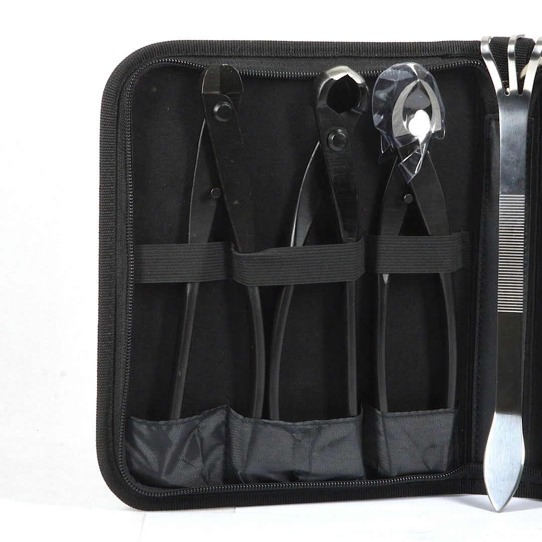 Dingmu Bonsai-Werkzeugset – 7 Werkzeuge mit Etui
