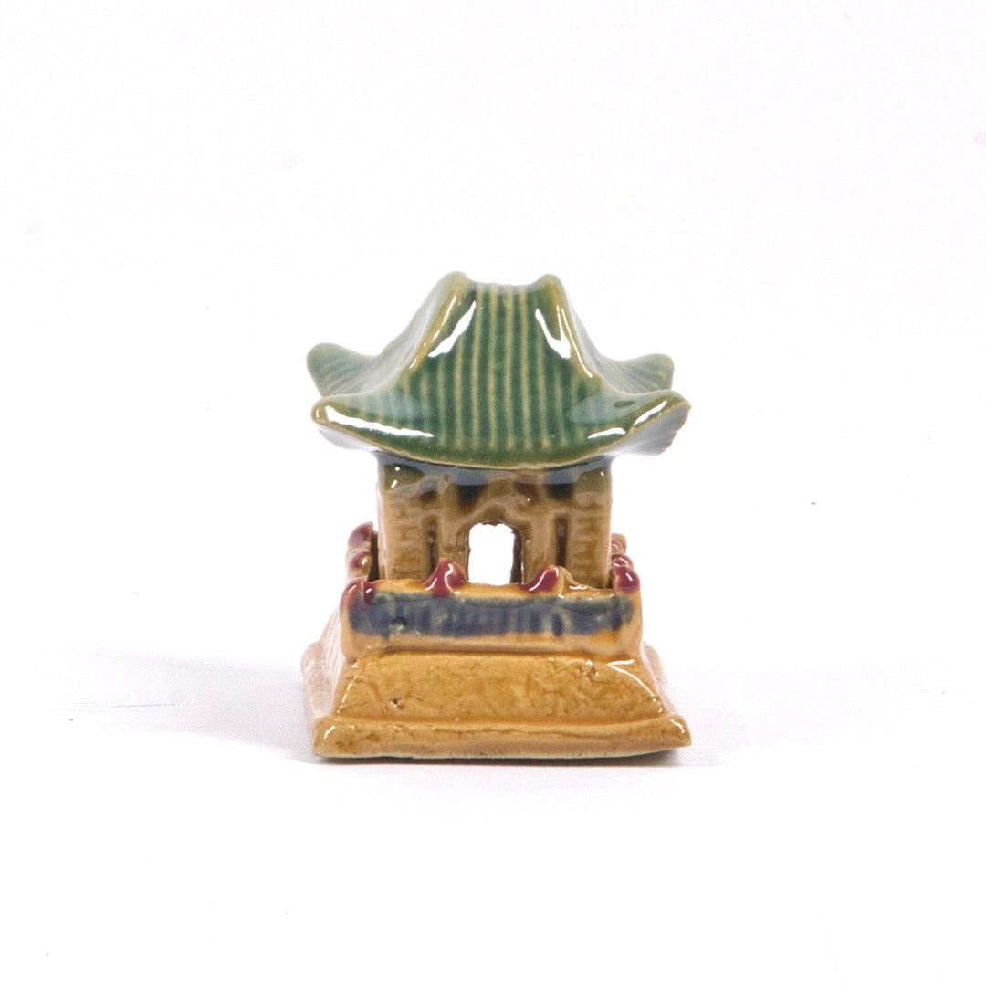 Tonfigur Tempel 7 cm