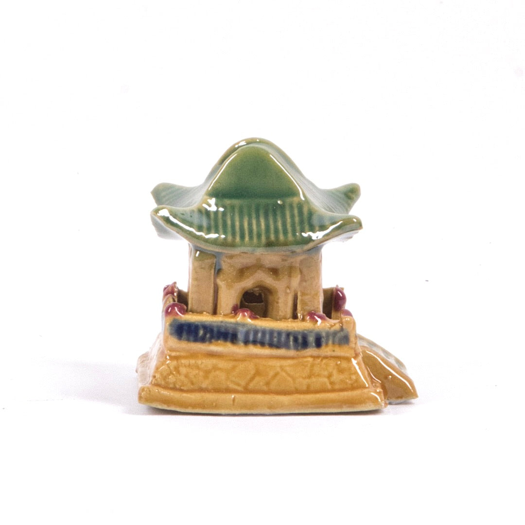Tonfigur Tempel 7 cm