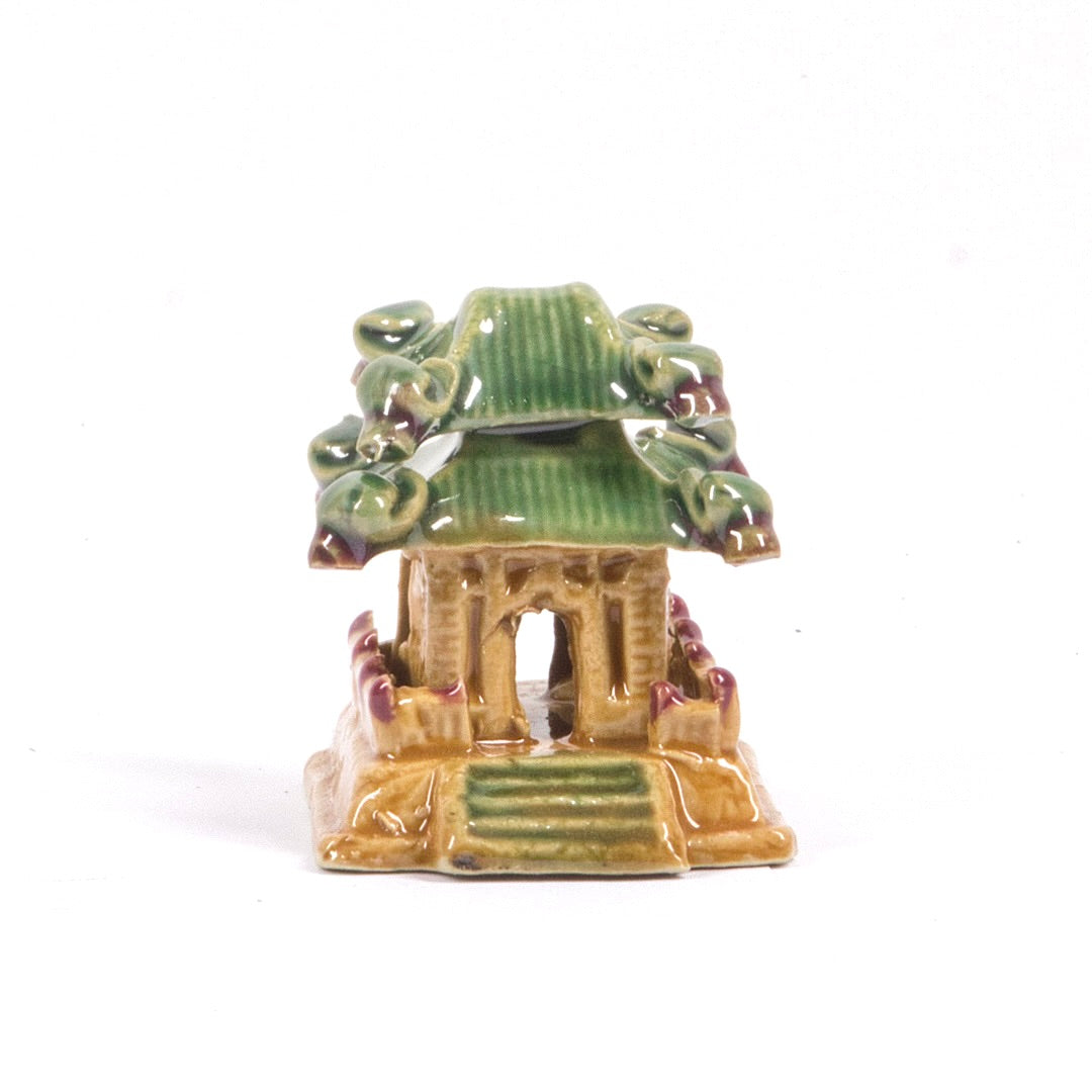 Tonfigur Tempel 7 cm