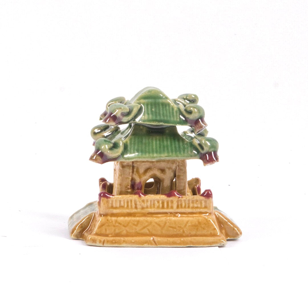 Tonfigur Tempel 7 cm