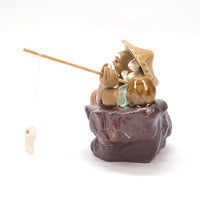 Tonfigur Angler 7 cm