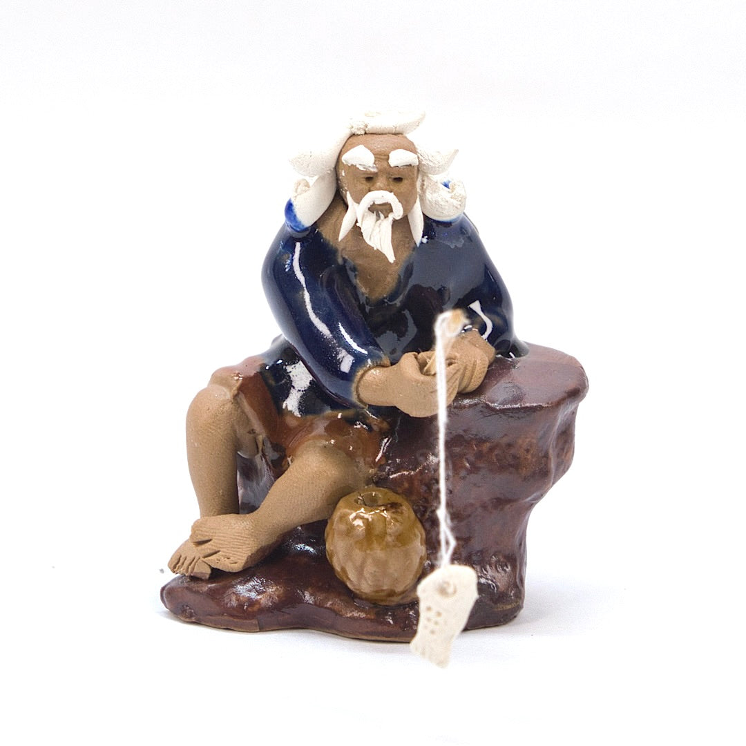 Tonfigur Angler 7 cm