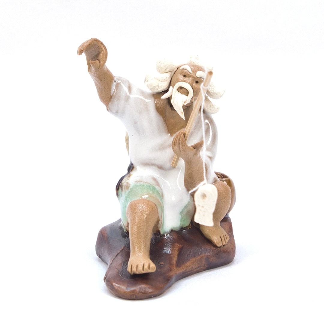 Tonfigur Angler 7 cm
