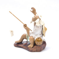 Tonfigur Angler 7 cm