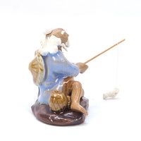 Tonfigur Angler 7 cm