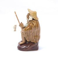 Tonfigur Angler 7 cm