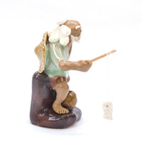 Tonfigur Angler 7 cm